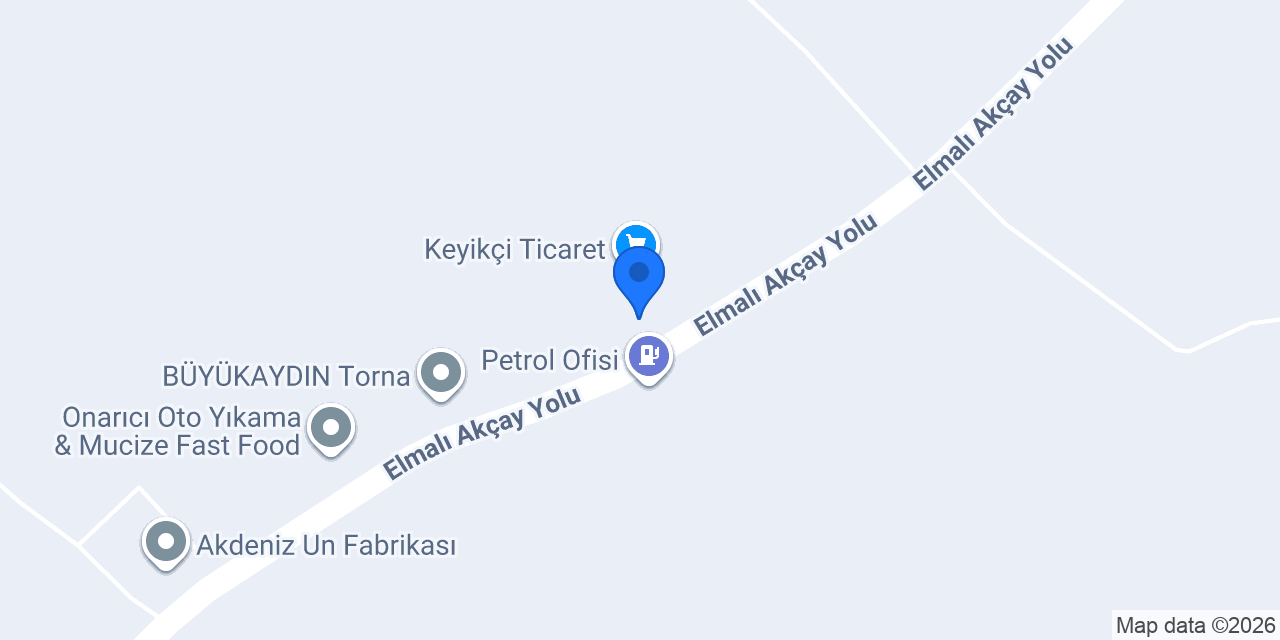 Keyikçi Tarım Elmalı konumu