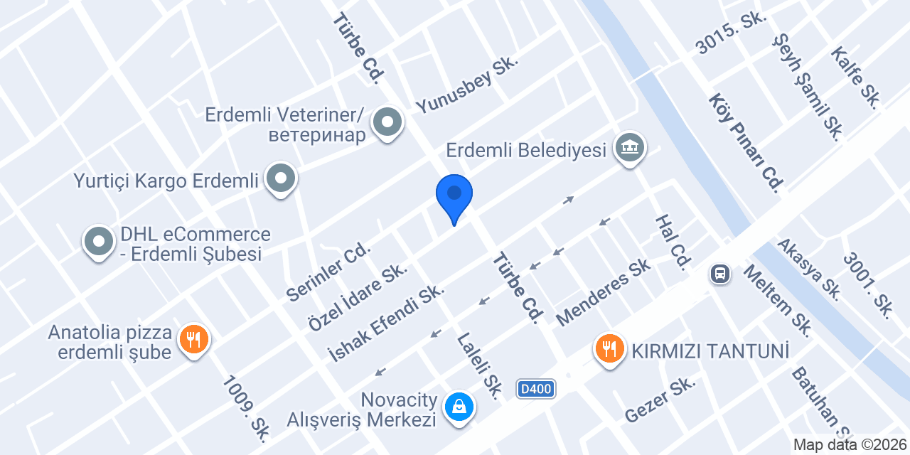 Kuaför Tuğçe Kılınç konumu