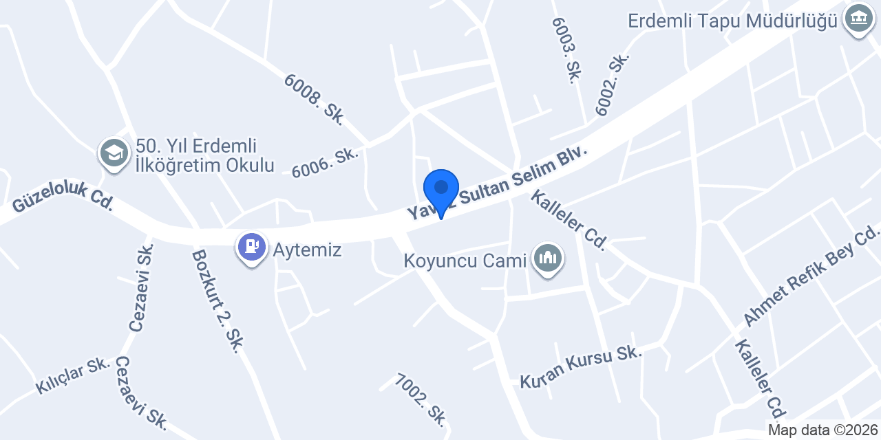 Muzaffer Otomotiv konumu