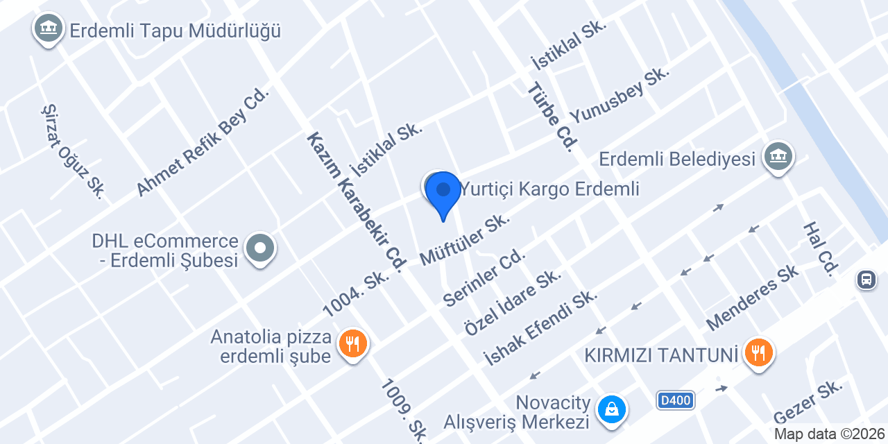 Nergiz kuaför konumu