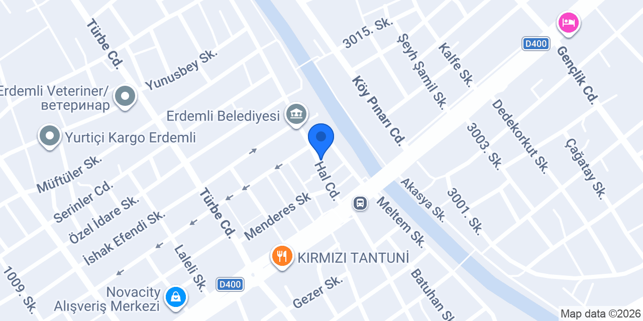 Erdemli Çilingir konumu