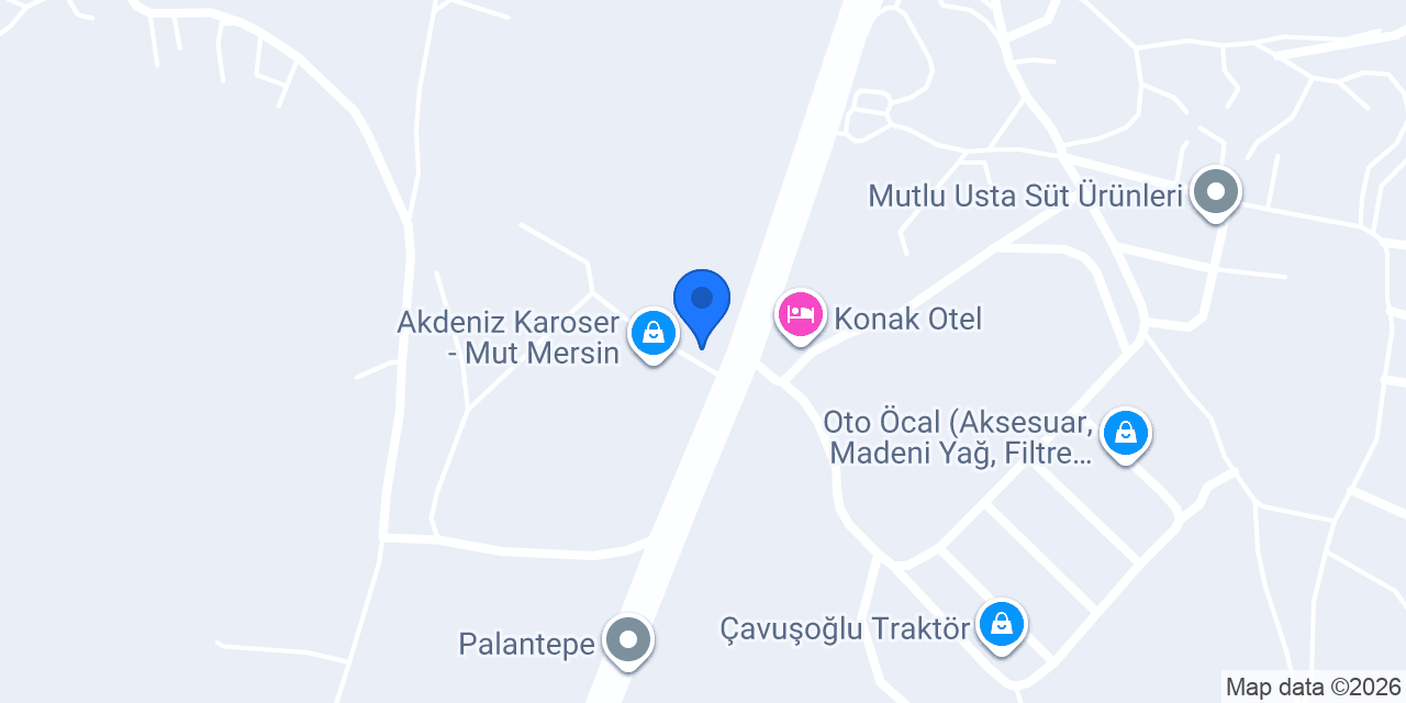 ÇARÇABUK-Merdin Otomotiv konumu