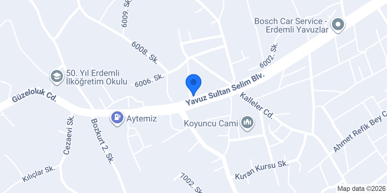 Nergiz Tarım Gübre Bayii konumu
