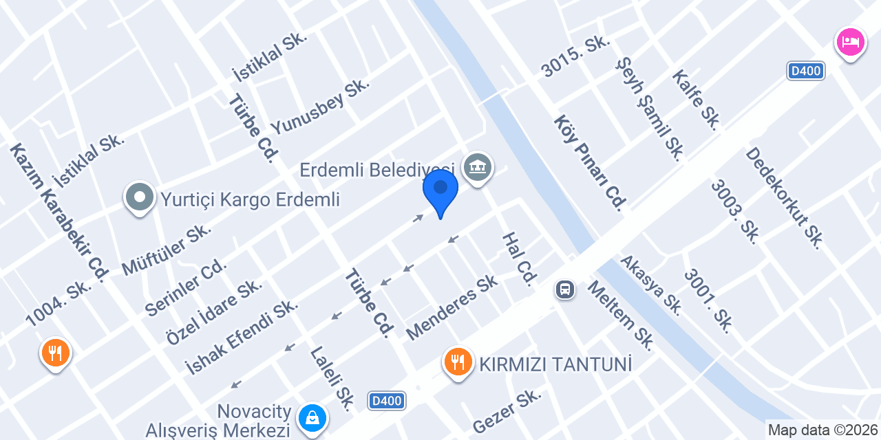Alata Mimarlık konumu