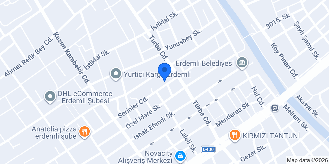 Funda Kuaför Salonu konumu
