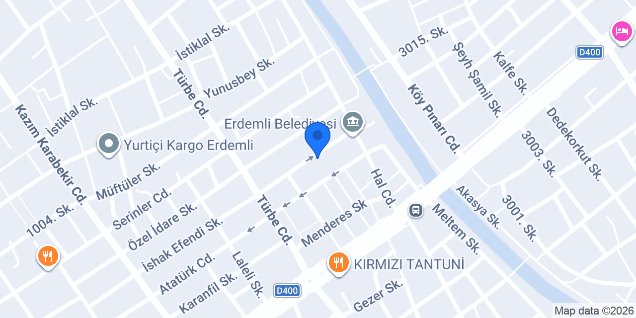 Pars Mühendislik Doğalgaz konumu