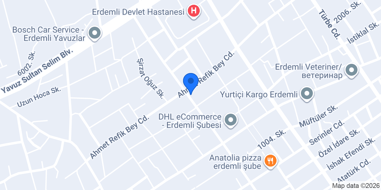 Lezzet Sıkma Evi | Erdemli konumu