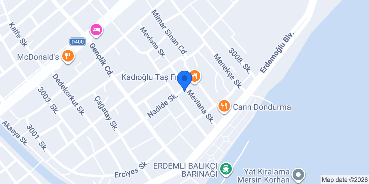 Evdilek Gıda konumu