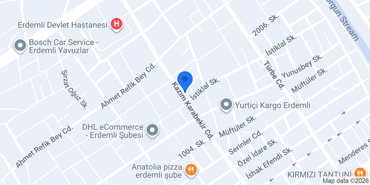 Evve Döner konumu