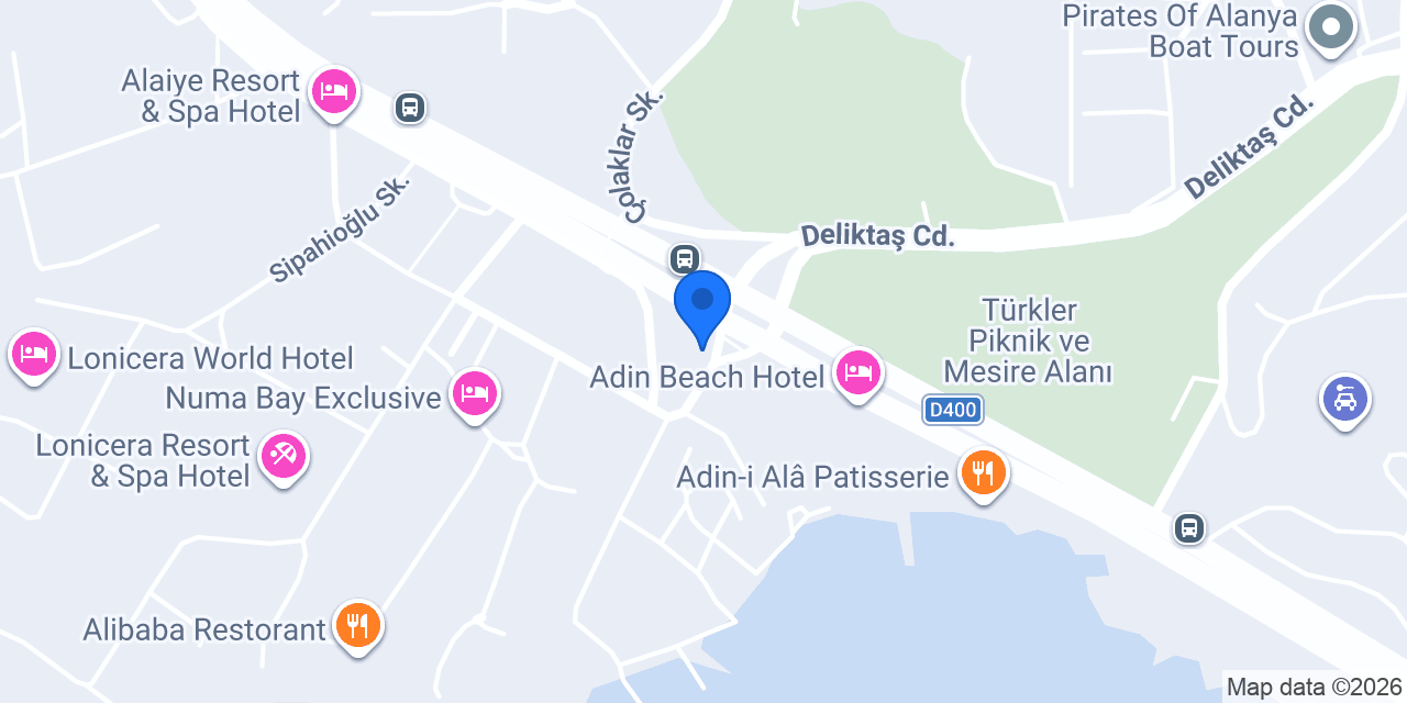 Türkler Otobüs Terminali konumu