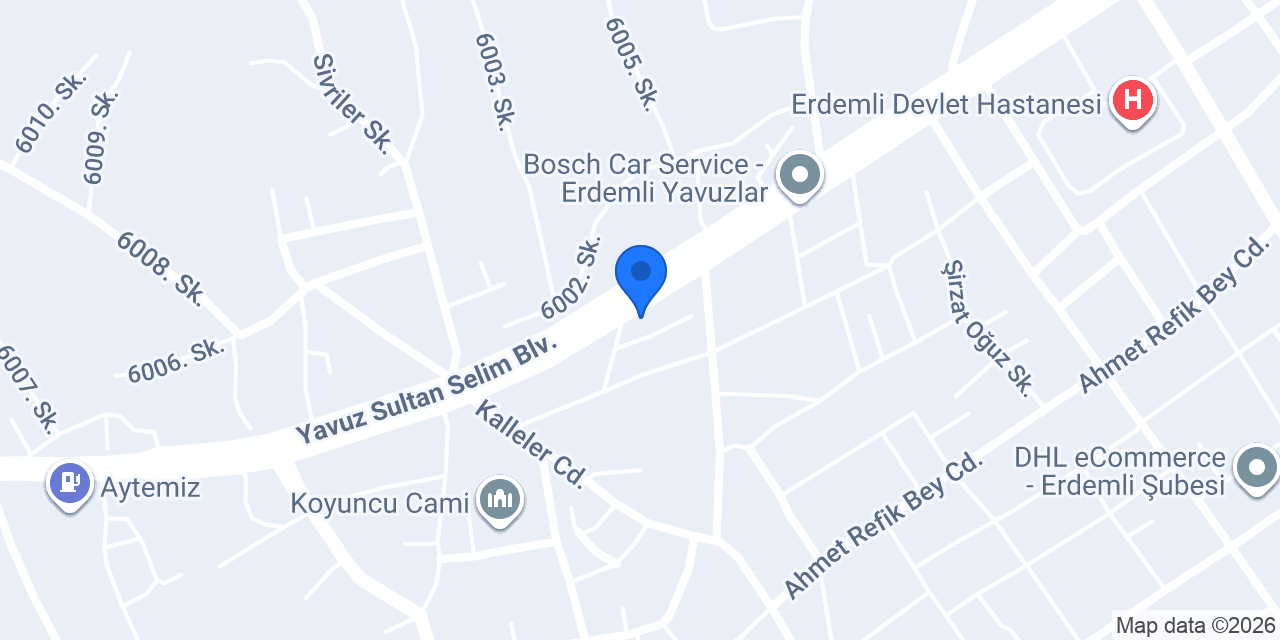 Çevik Auto konumu