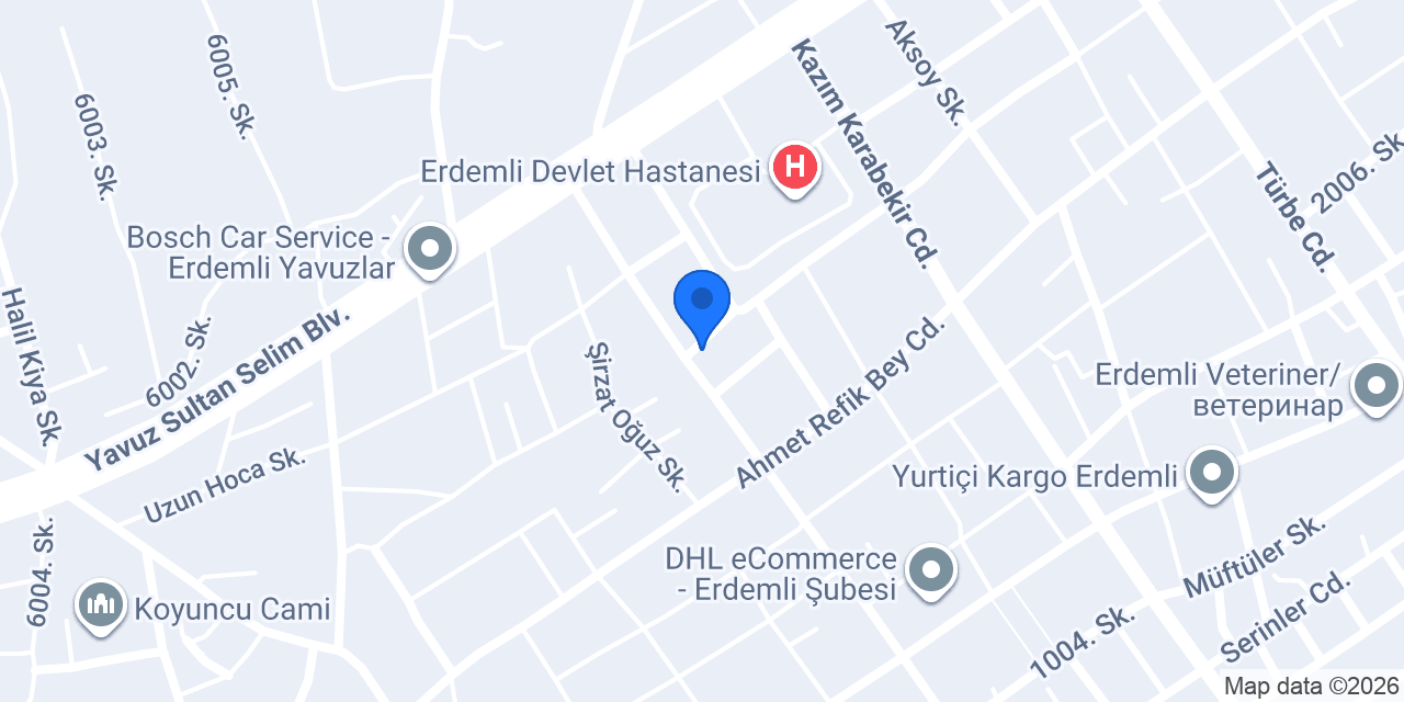 Alşan Harita Mühendislik konumu