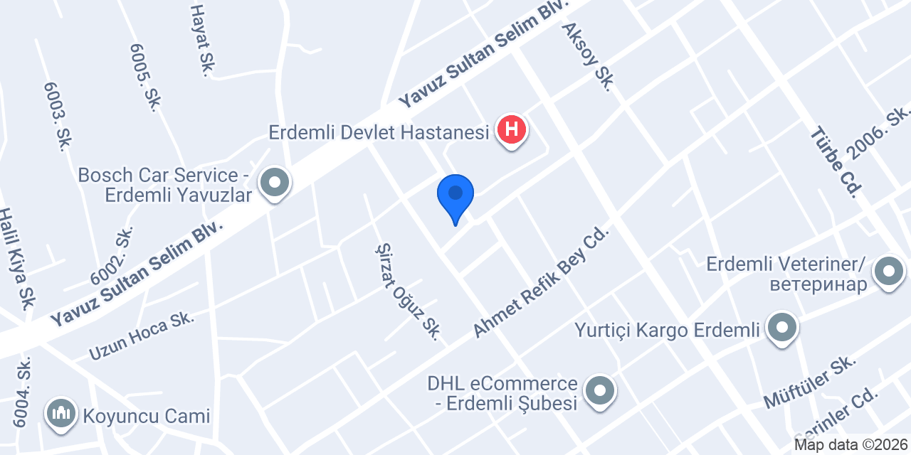 DİŞ HEKİMİ Özcan SERİN konumu