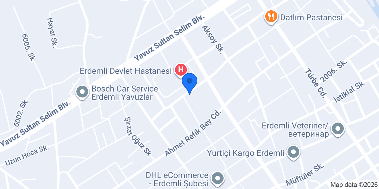 ŞENSOY ECZANESİ konumu