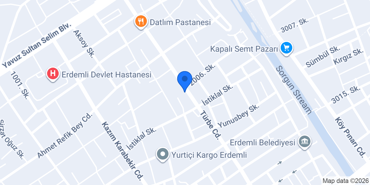 Gülşen Avukatlık Bürosu konumu