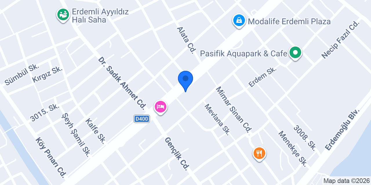 Aslan Mobilya konumu