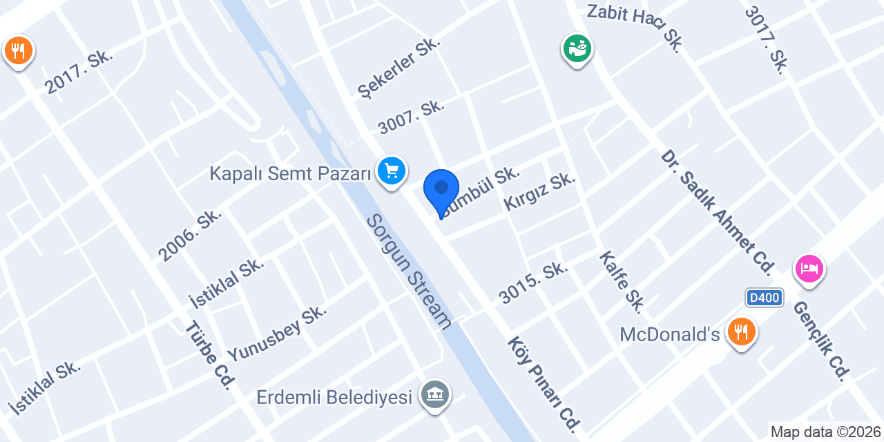 Aladağ Yapı konumu