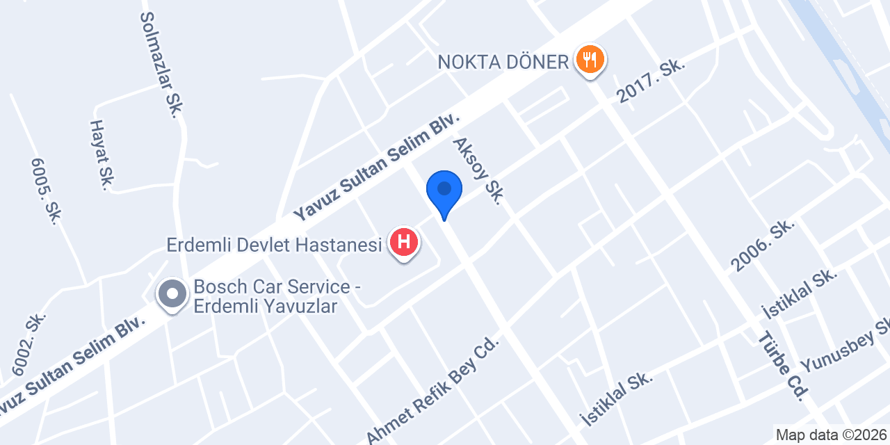 Bilgen Eczanesi konumu