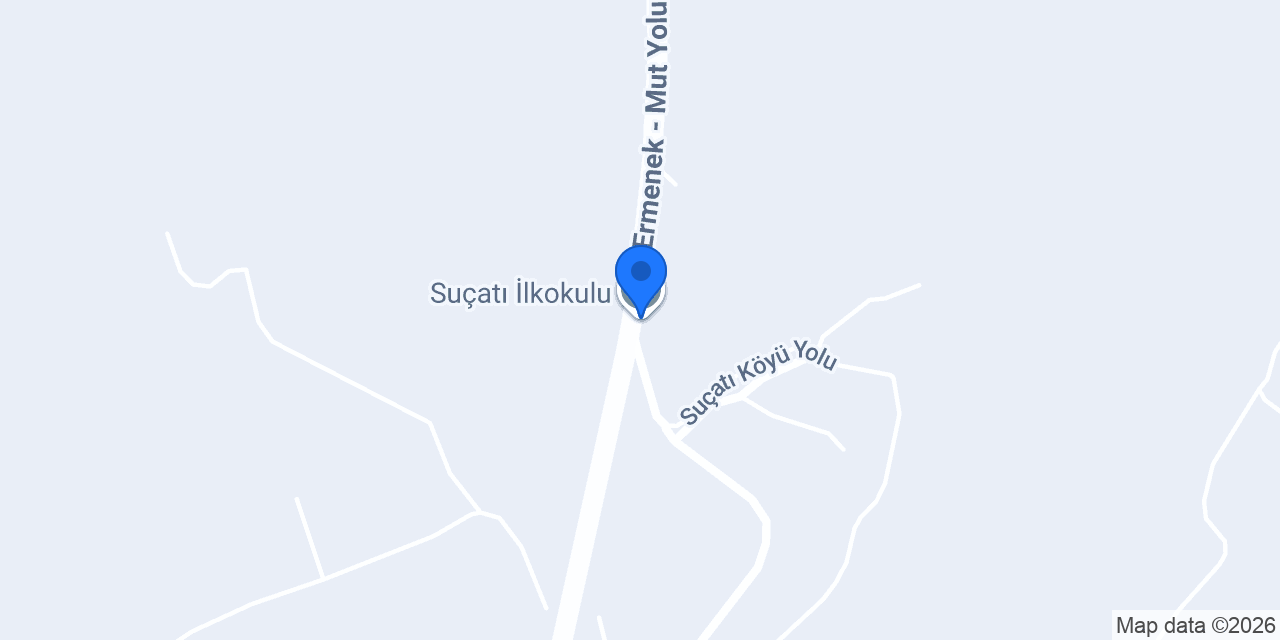 Suçatı İlkokulu konumu