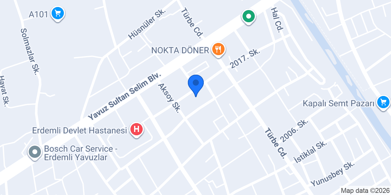 Diş Hekimi Sena Şahin konumu
