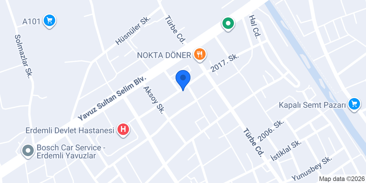 Baran Otomotiv konumu