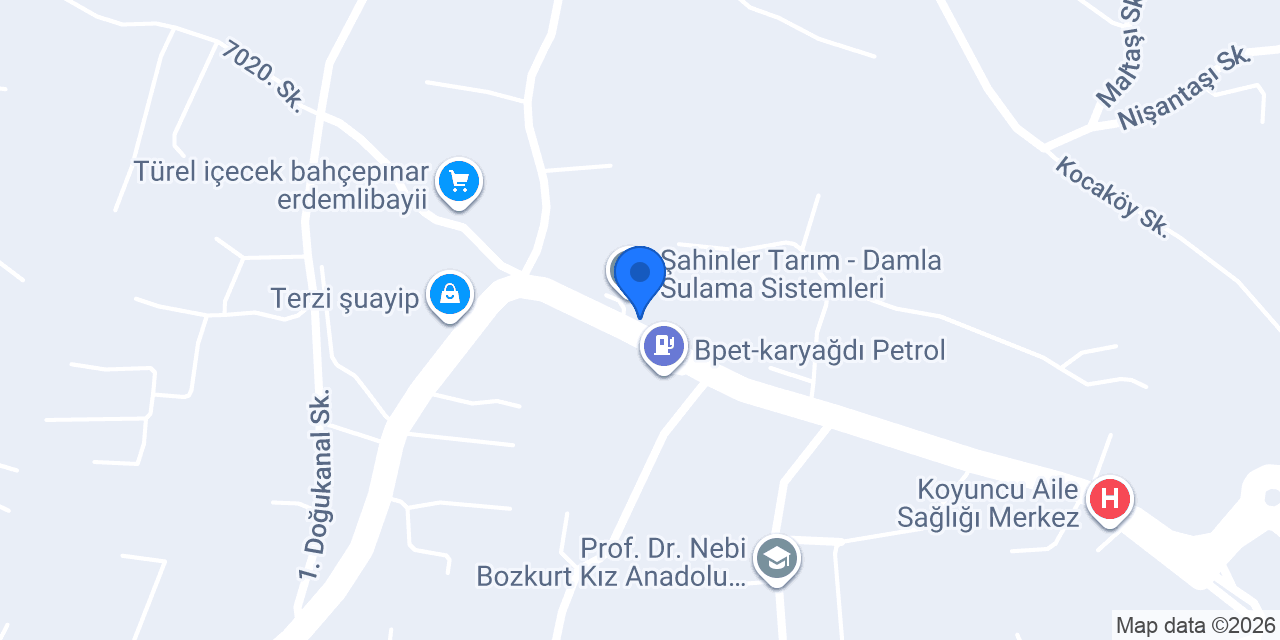 Erdoğanlar Dış Tic.Ltd.Şti. konumu