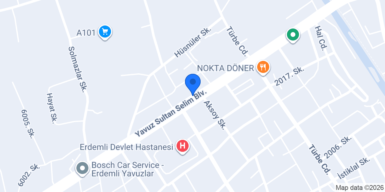 PANTAŞLAR HIRDAVAT VE YAPI MARKET konumu