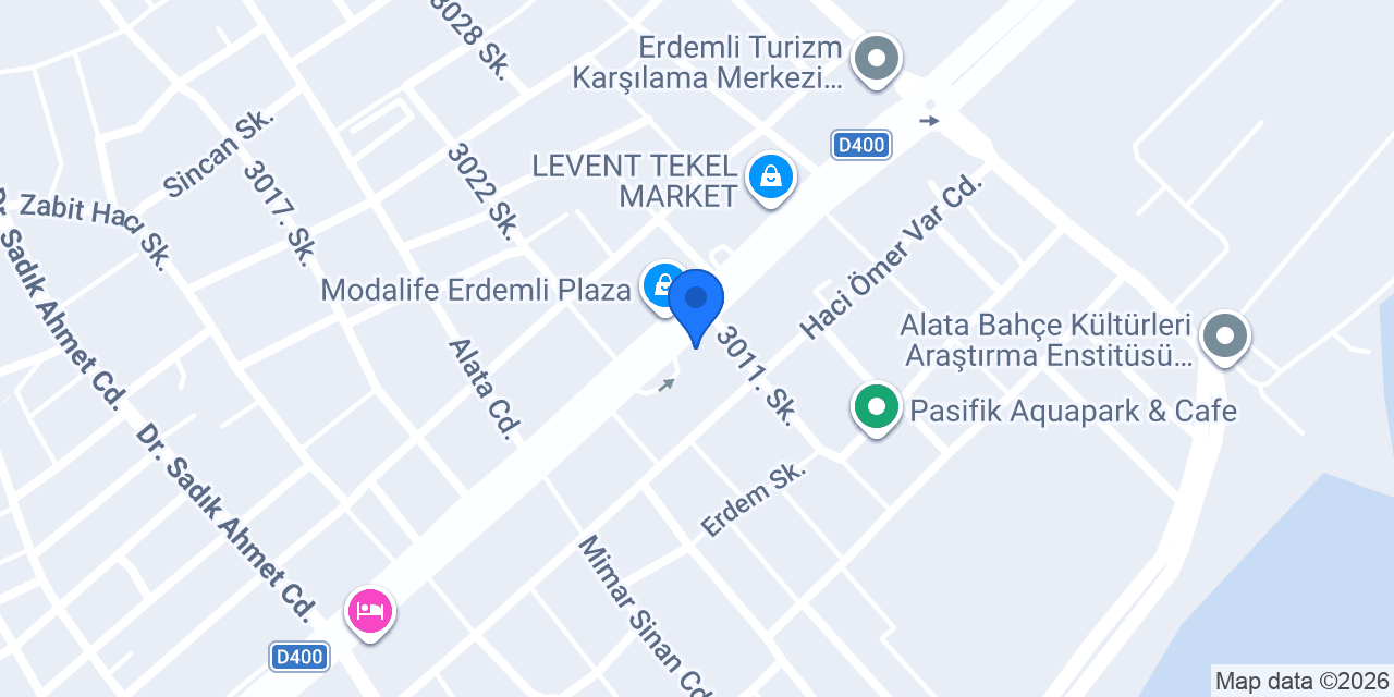 Enza Home | Erdemli konumu