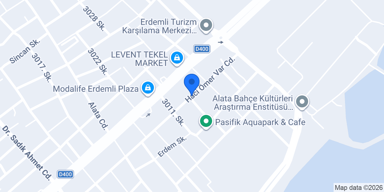 Erdemli Doğalgaz Mühendislik konumu