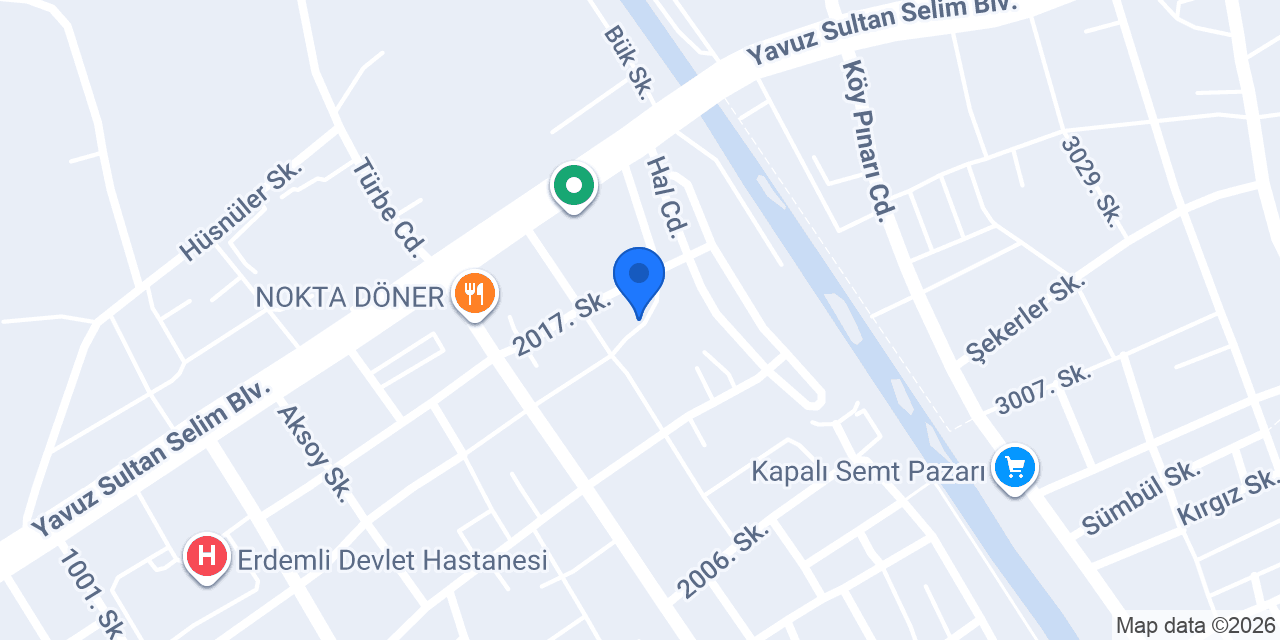 erdemli flex reklam tabela konumu
