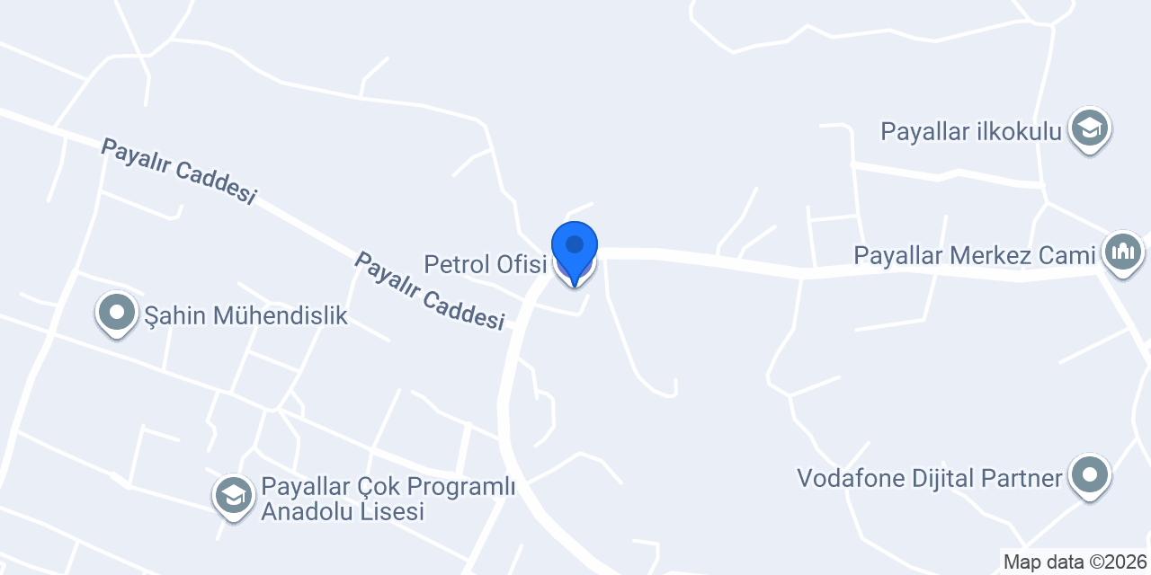Petrol Ofisi konumu