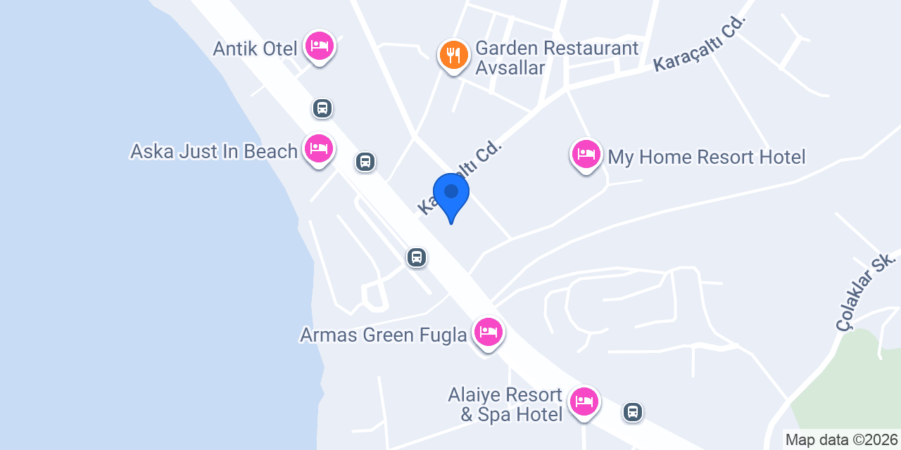 Arabella World Hotel konumu