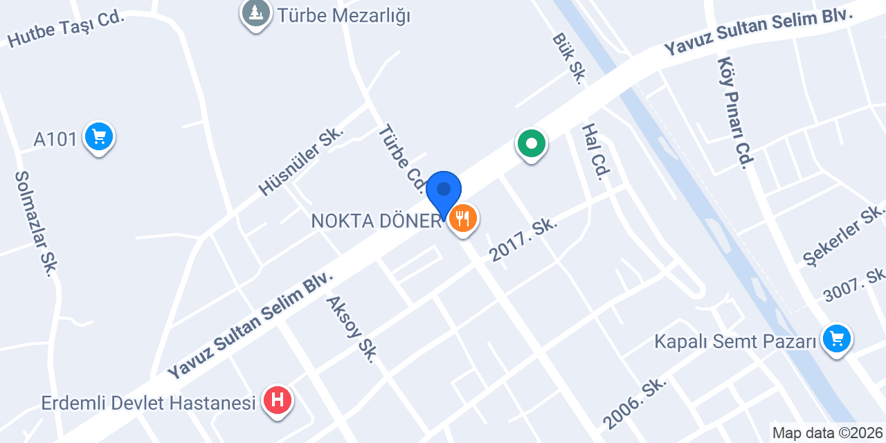 Güneri Motor SYM & MUSATTI & SALCANO Bayii konumu