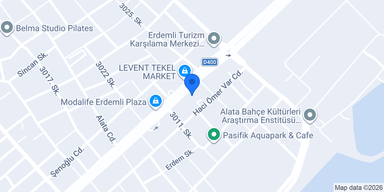 İstikbal erdemli ev concept konumu