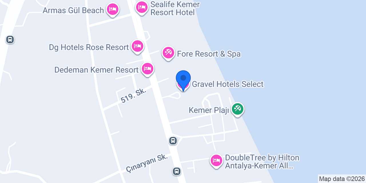 Gravel Hotels Select konumu