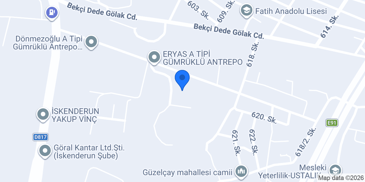 EREN NAKLİYAT TİC. SAN. LTD. ŞTİ. konumu