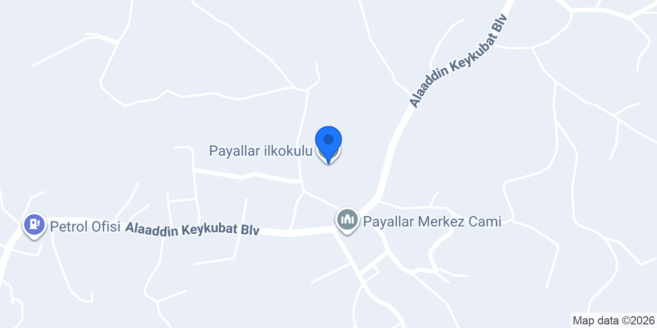 Payallar ilkokulu konumu