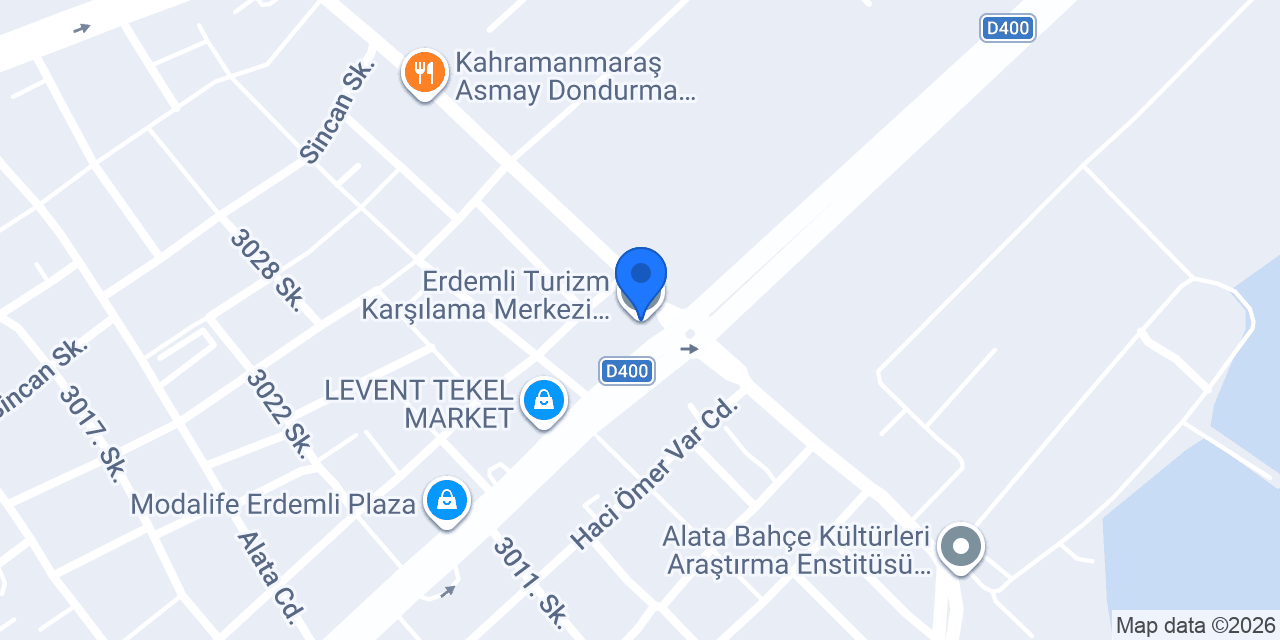 ERDEMLİ KAMİL KOÇ konumu
