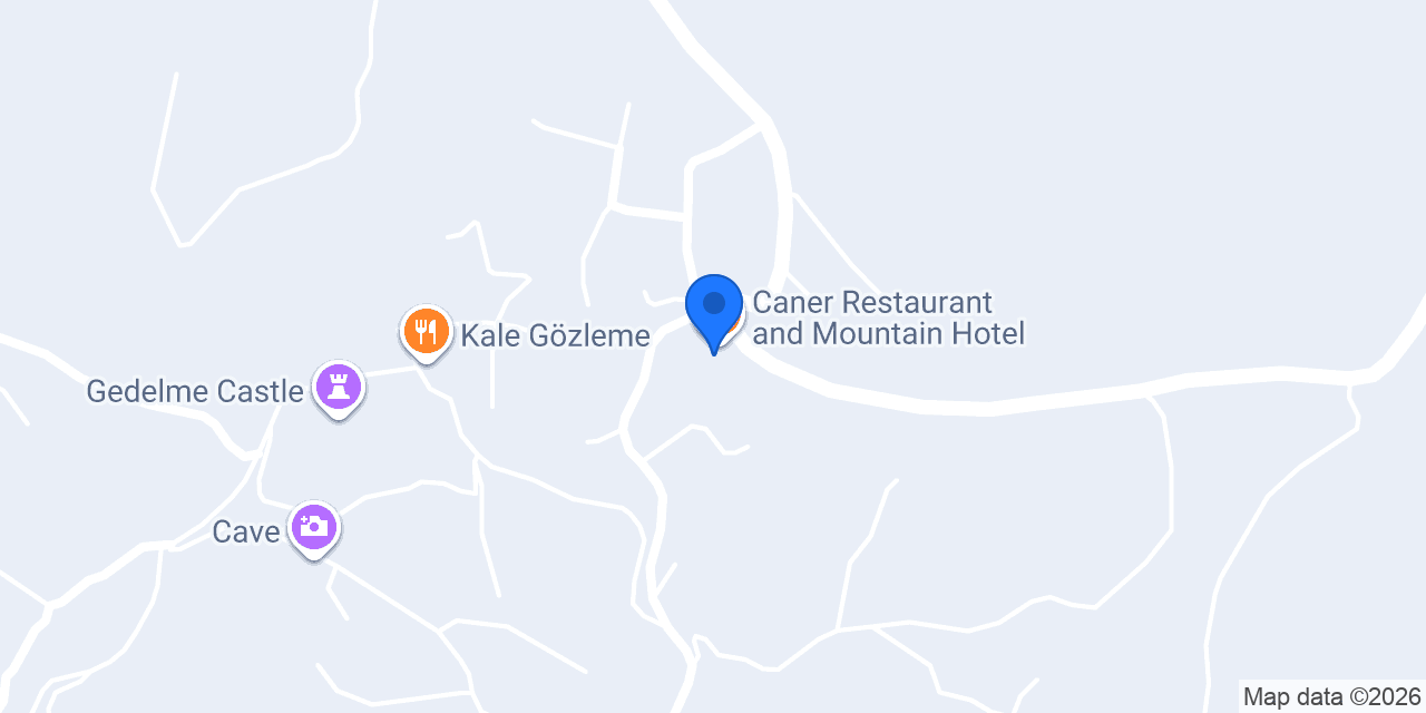 Caner Restaurant and Mountain Hotel konumu
