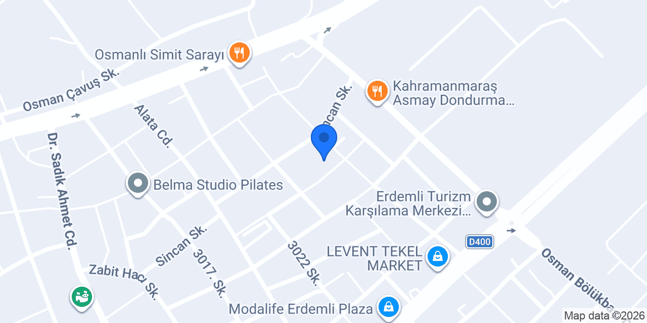Erenay Kreş ve Anaokulu konumu