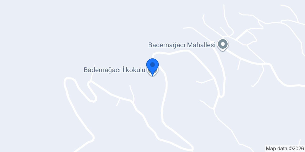 Bademağacı İlkokulu konumu