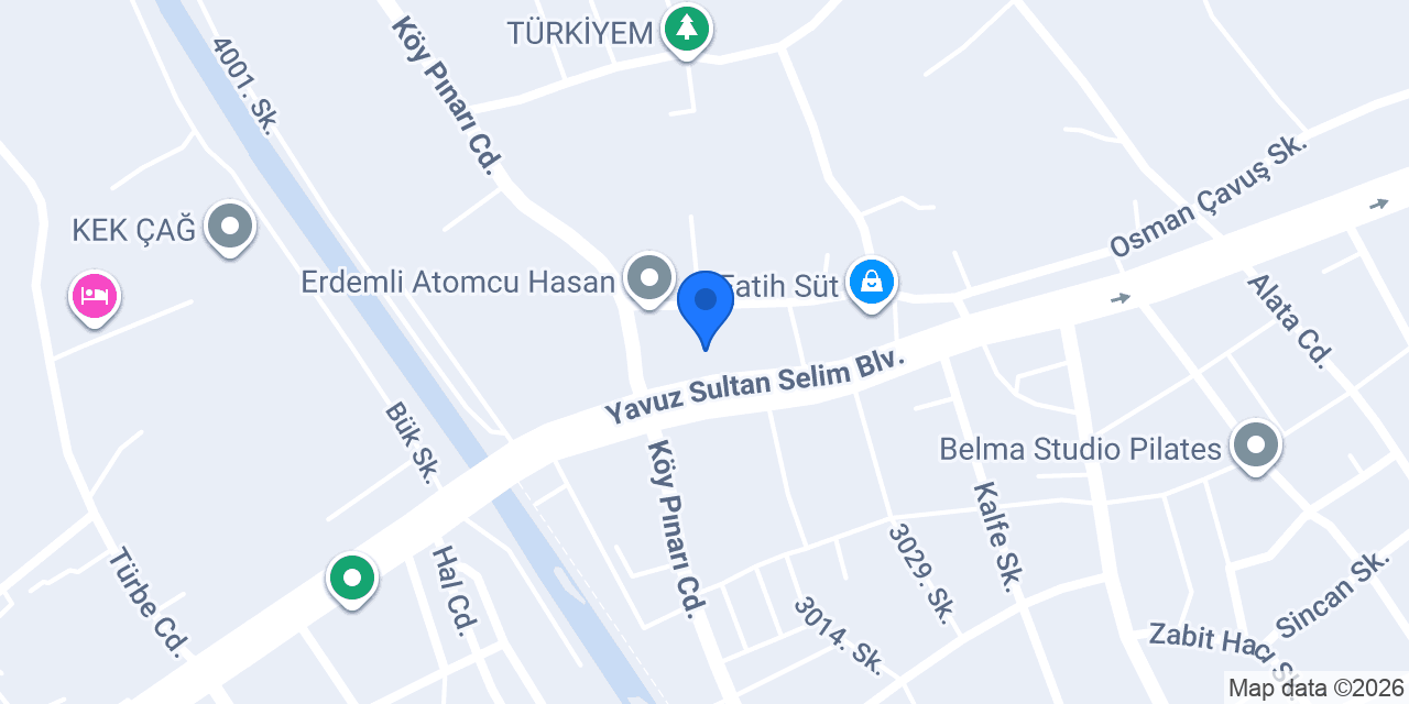 44 Oto Lastik konumu