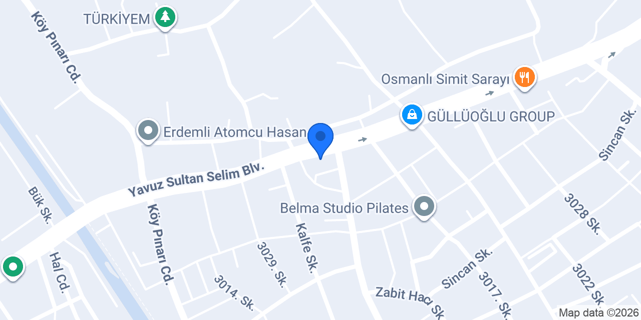 AŞKIN OTO AKSESUAR konumu