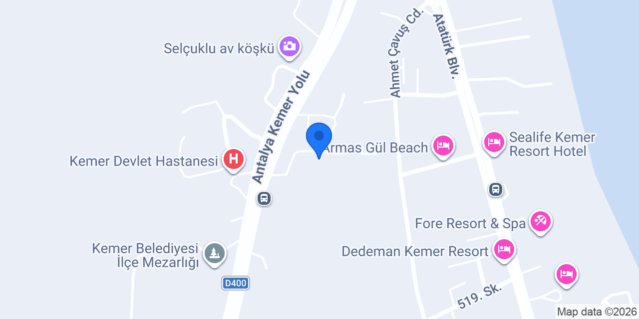 GÜL AHŞAP konumu