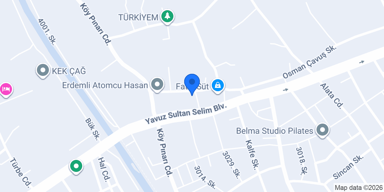 ERDEMLİ MEŞRUBAT konumu