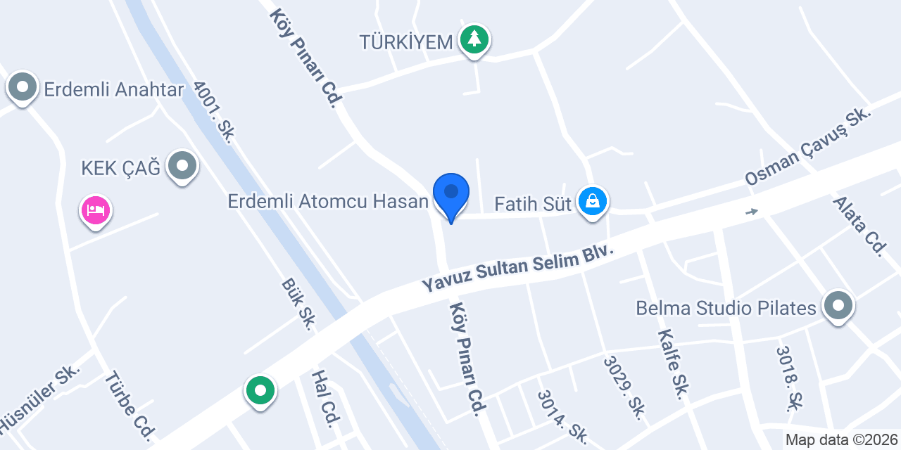Erdemli Atomcu Hasan konumu