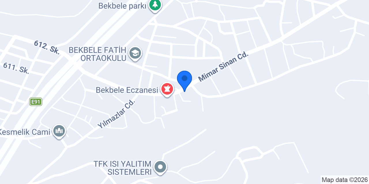 Papatya Eczanesi konumu