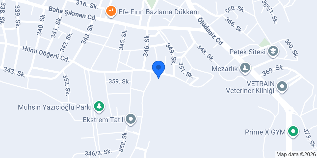 Tatil Fethiyede konumu