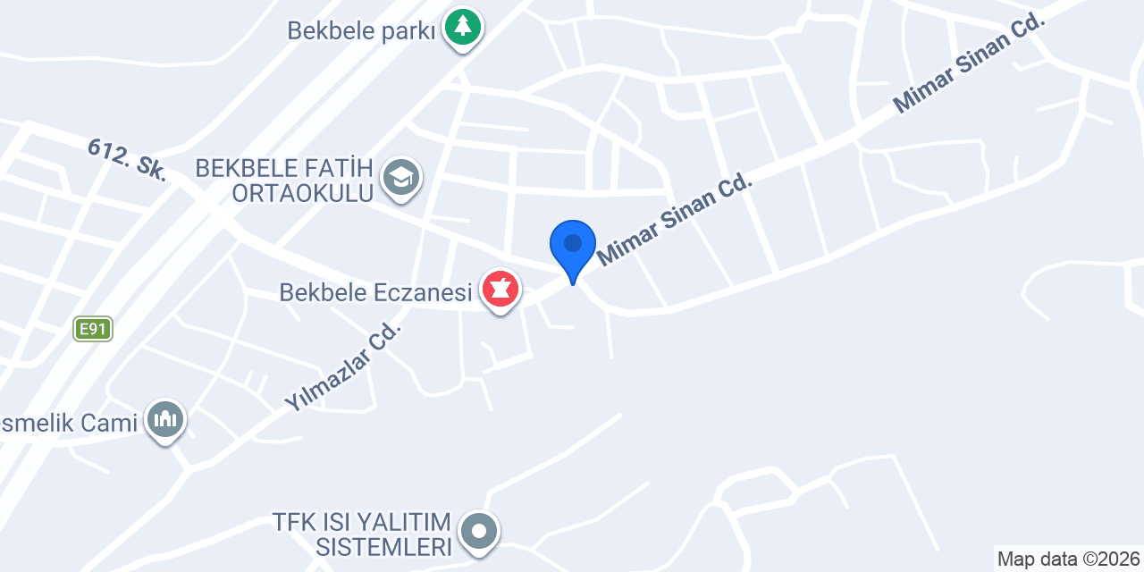 Yıldız Erkek Kuaförü konumu