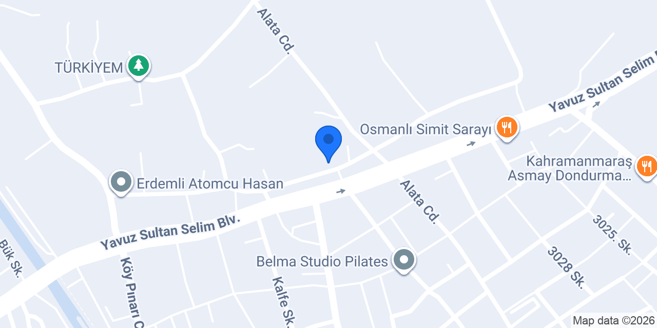 Alata İlkokulu/Ortaokulu konumu